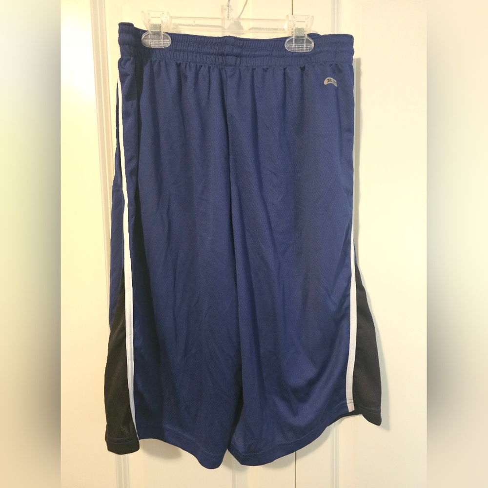 🔷️3 Items for$20🔷️RBX ACTIVE Blue and Black Athletic Shorts SZ M